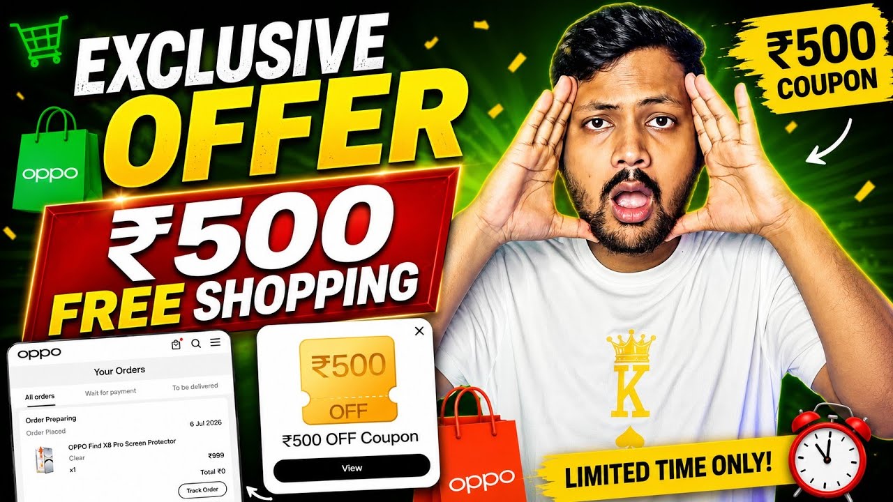 Get ₹500 Free Shopping | How To Do It? New Shopping Loot Offer Today | FREE Shopping Offer