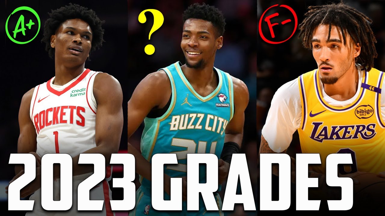 Grading EVERY 2023 NBA First Round Pick Two Years Later...