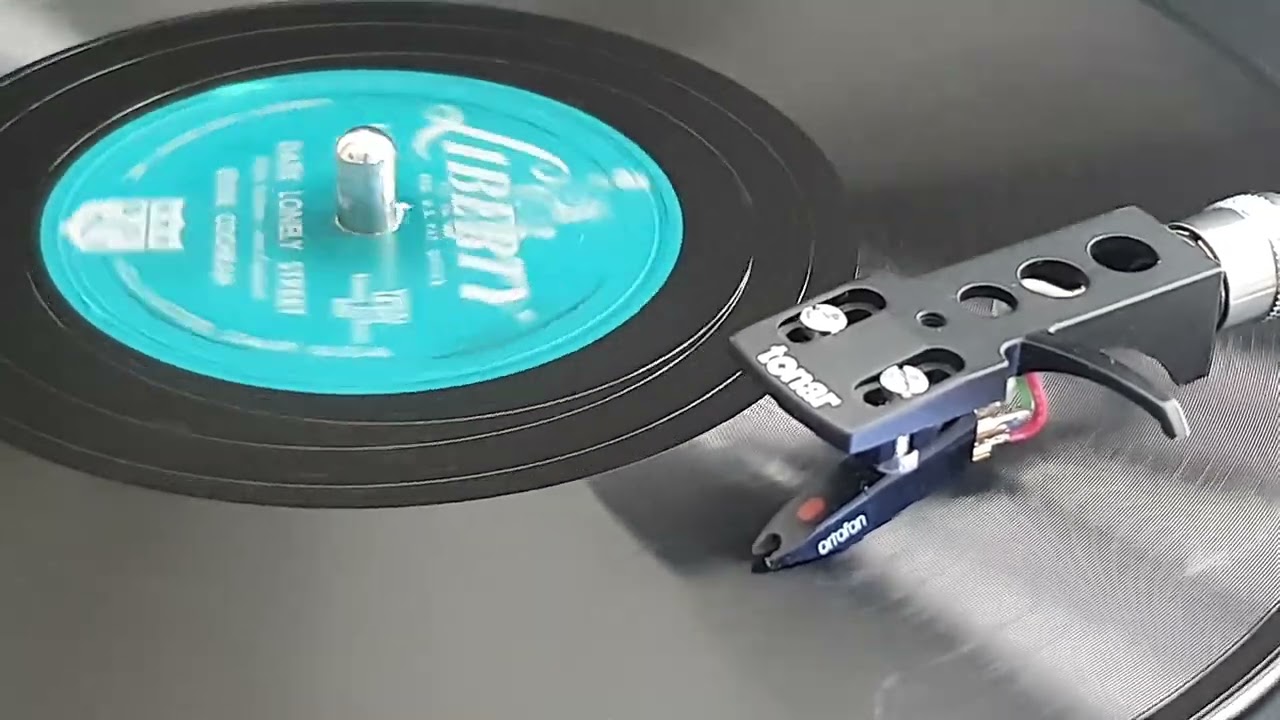 Eddie Cochran | Dark Lonely Street | Liberty 78 rpm | 1957 USA