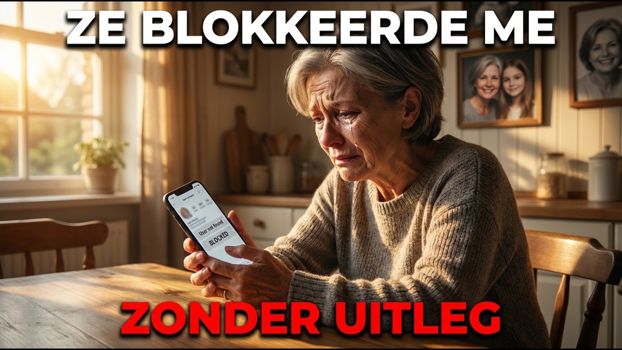 Mijn dochter blokkeerde me overal – tot ik de waarheid ontdekte op de begrafenis