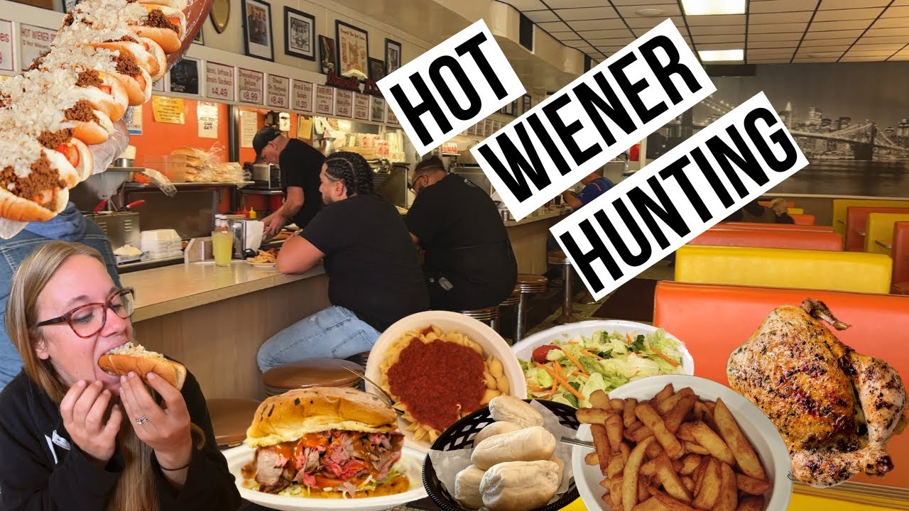 Trying HOT WIENERS in RHODE ISLAND | OLNEYVILLE New York System | Wrights CHICKEN FARM