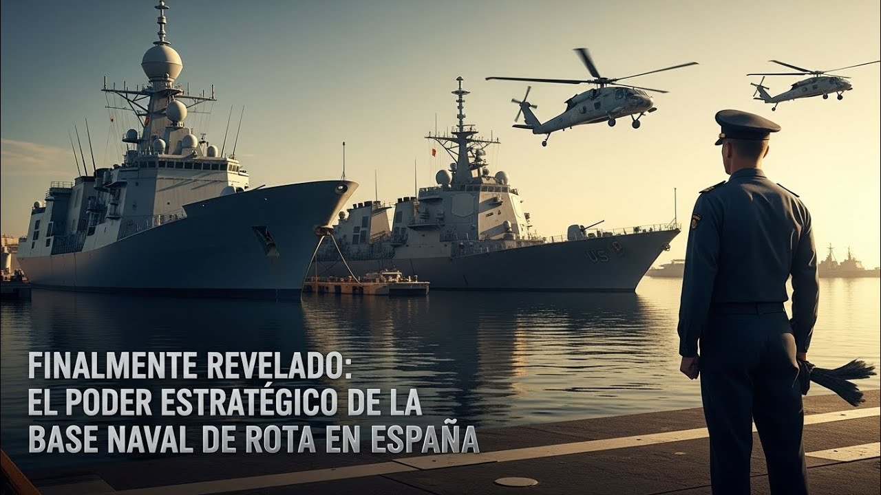 Finalmente Revelado: El Poder Estrat&eacute;gico de la Base Naval de Rota en Espa&ntilde;a