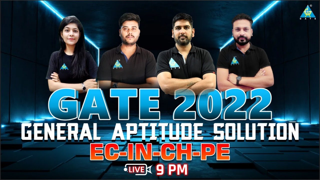 GATE 2022 General Aptitude Solution