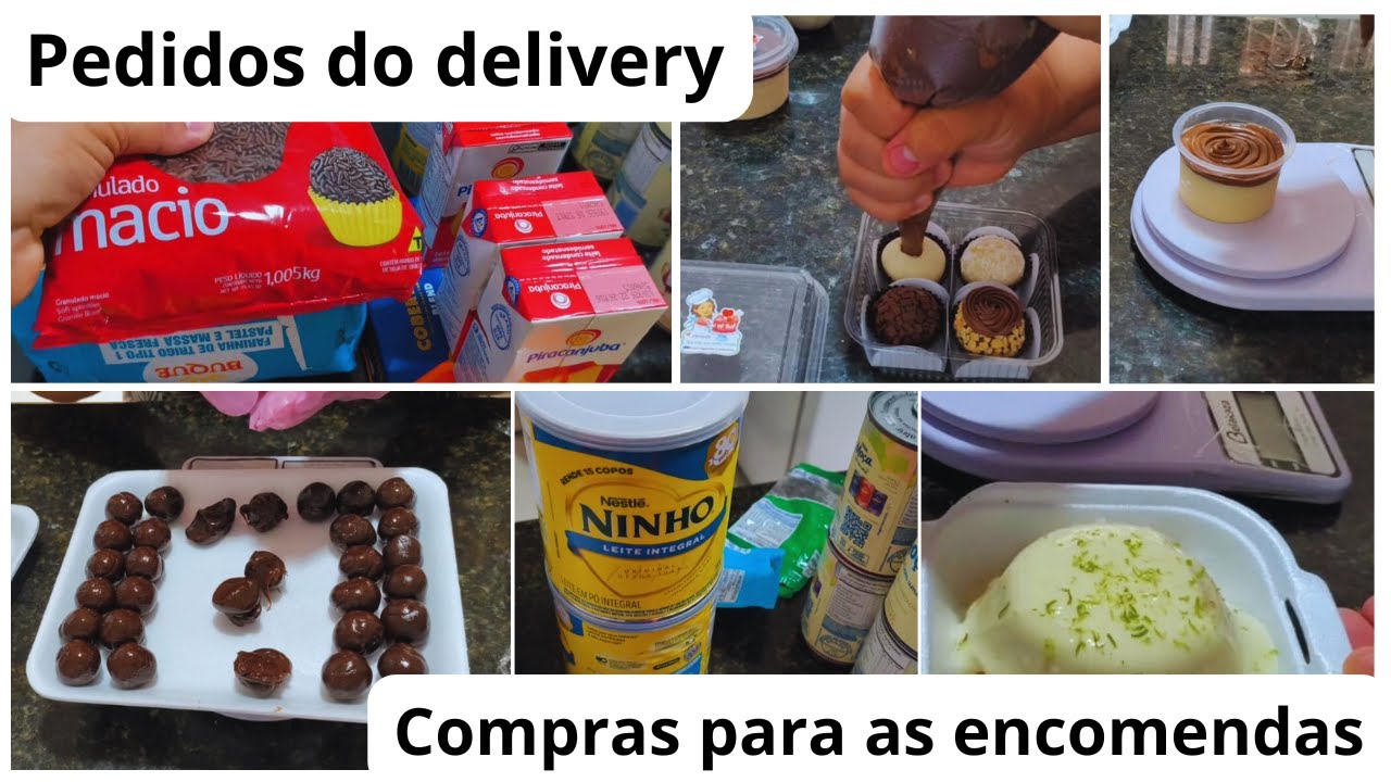 Reposição de docinhos + reposição de material para encomendas #confeitaria #deliveryemcasa #bolo 