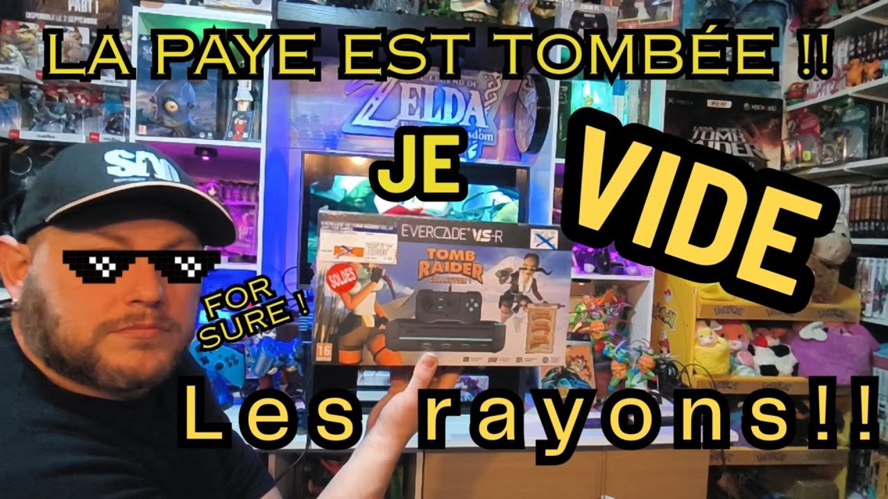 La paye est tombée !!! je vide les rayons !!!