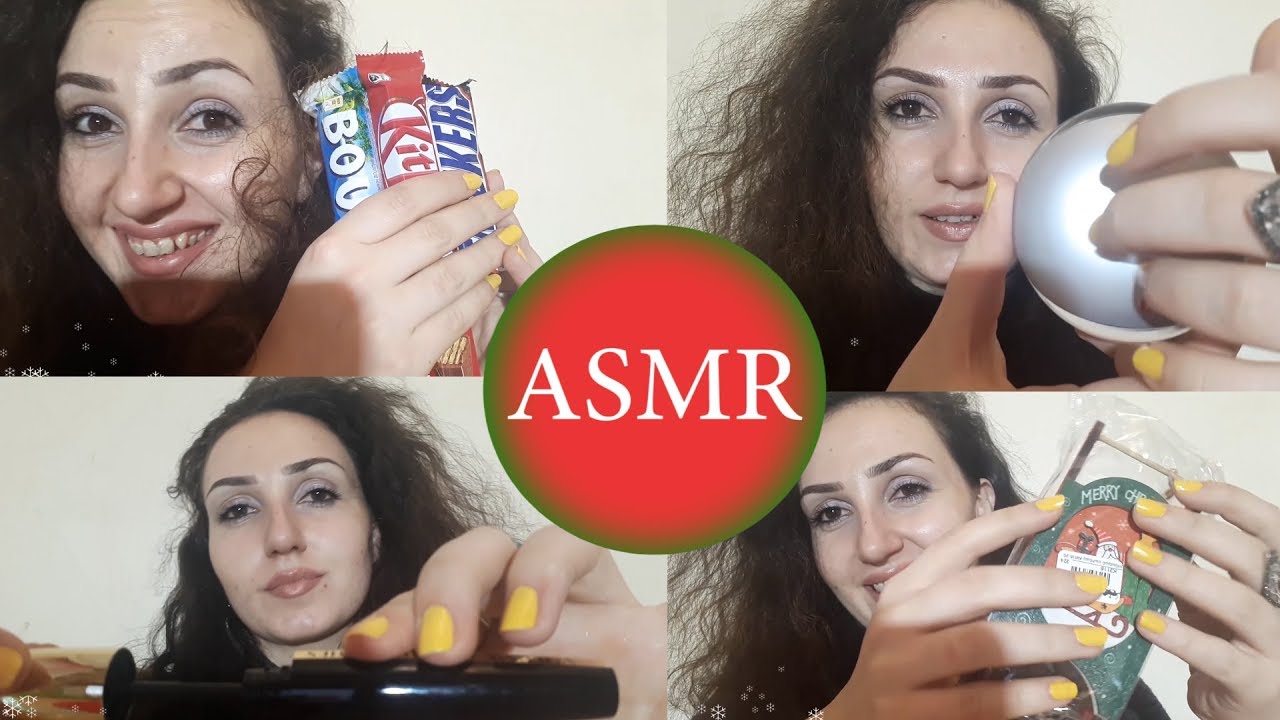 ASMR տոնական դիմահարդարում/ Քաղցրավենիք և խնամք   քրոջս համար