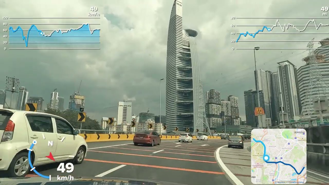 [4K] SPE now open! Setiawangsa Pantai Expressway (DUKE3) Full Drive