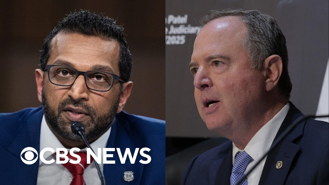 Watch: Kash Patel calls Sen. Adam Schiff a 