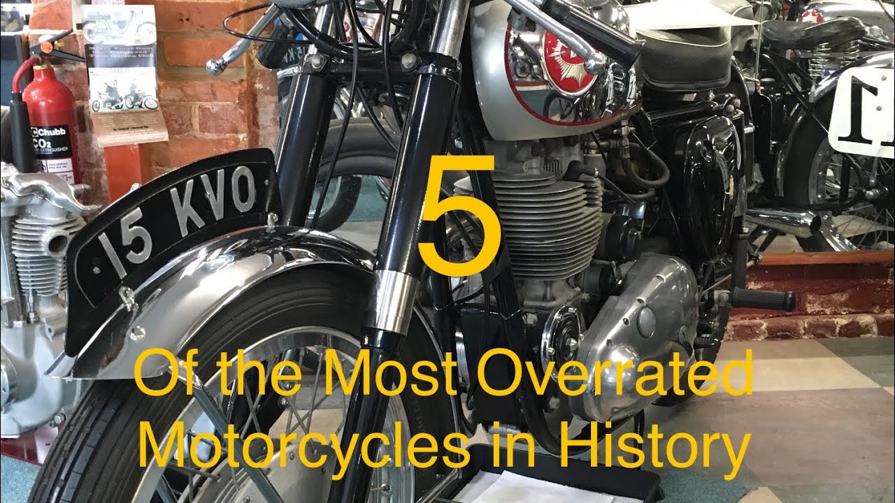 5 of the Most Overrated Motorcycles in History