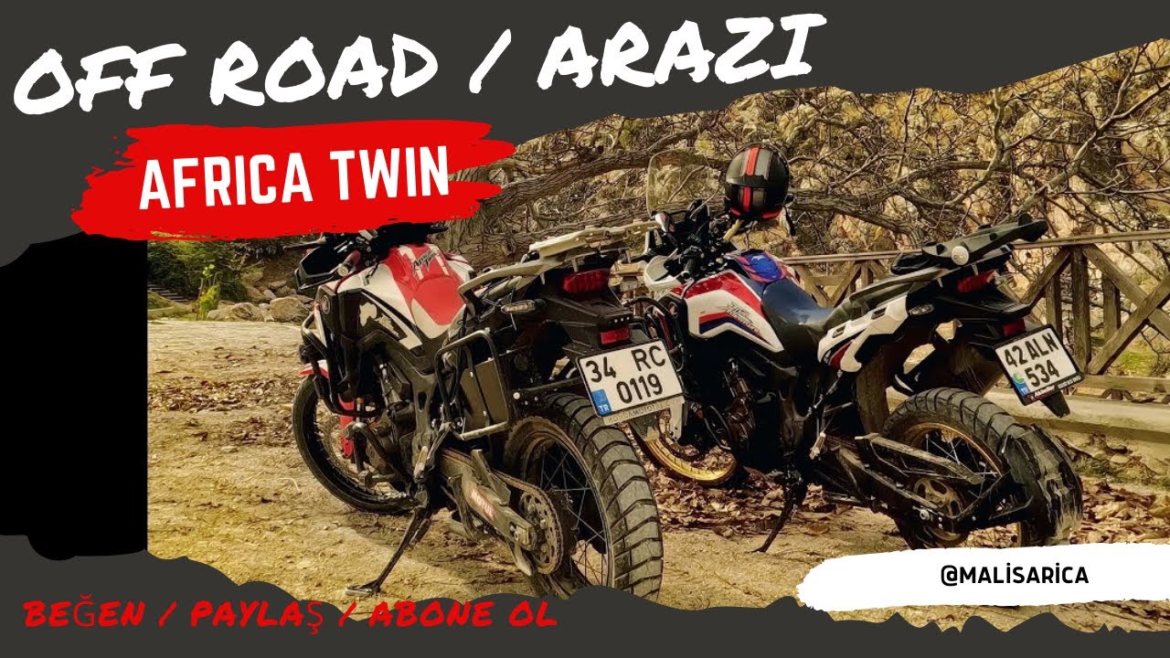 Africa Twin 1000L / Toroslar / Arazi Sürüşü (Off Road) Lastik Patladı