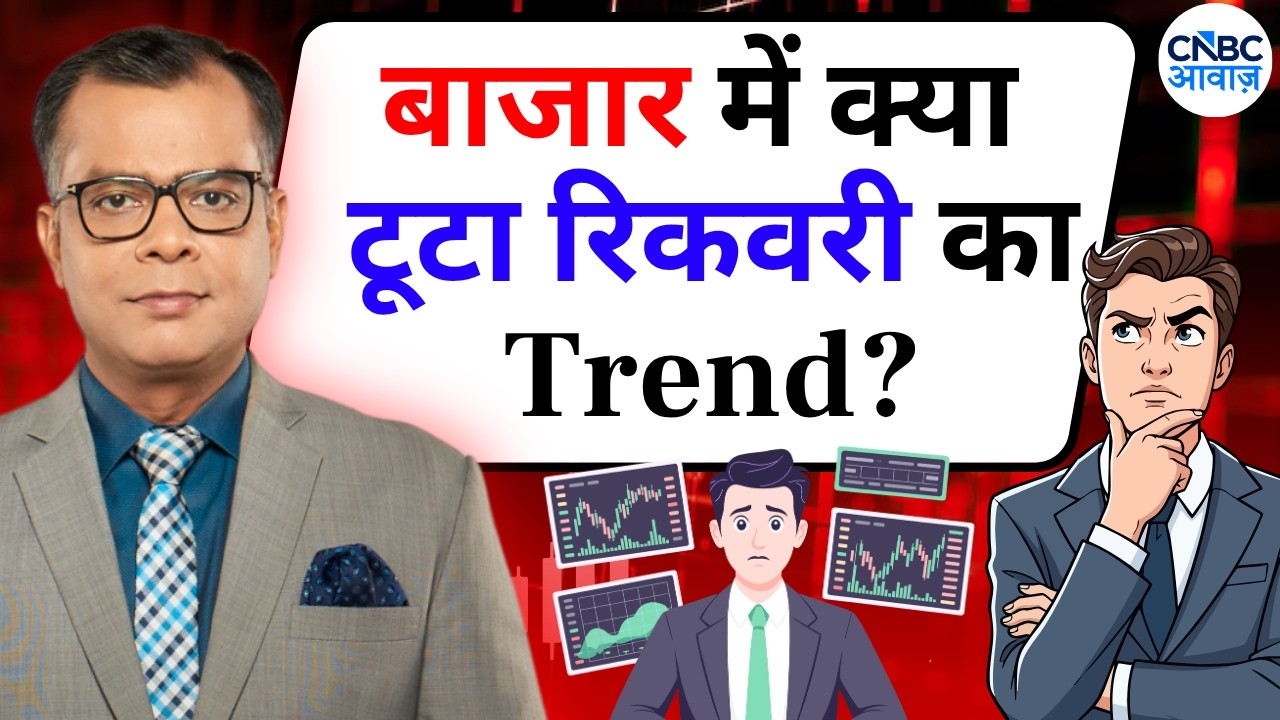 Anuj Singhal On Market Recovery Trend | बाजार में क्या टूटा रिकवरी का Trend? Editor's Take