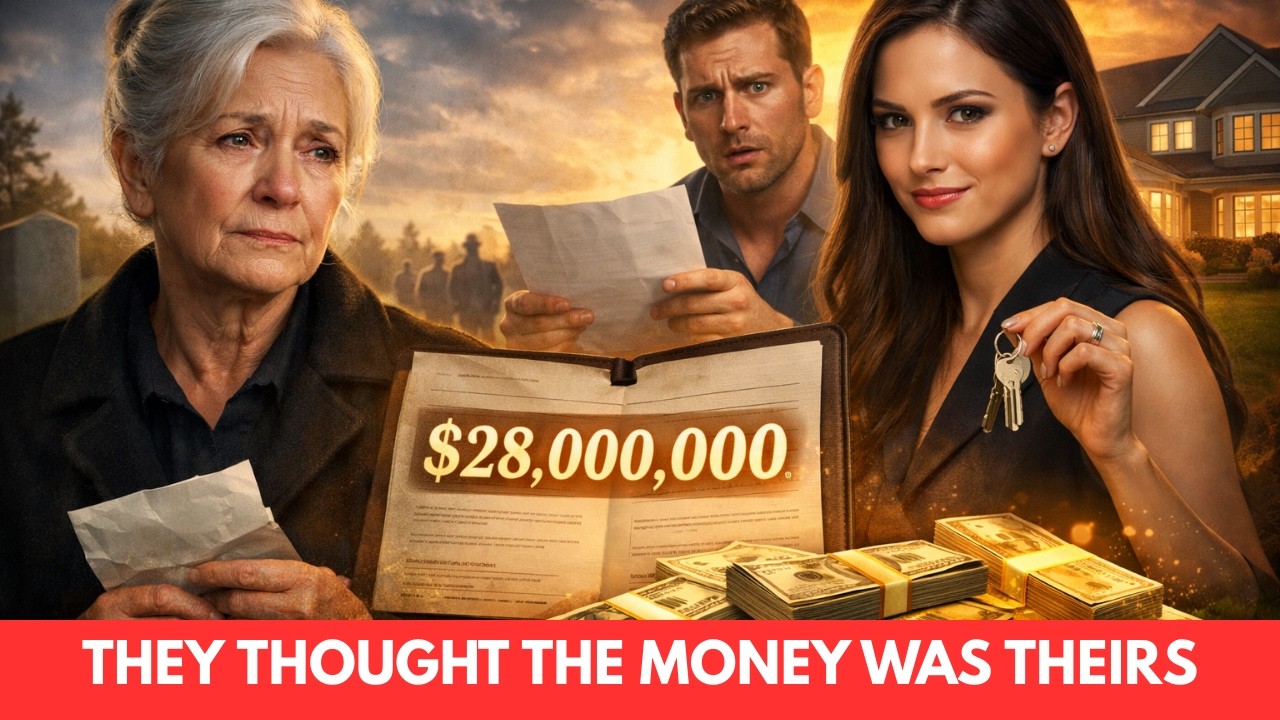 On the Day My Husband Passed Away, I Said Nothing About the $28 Million Inheritance…