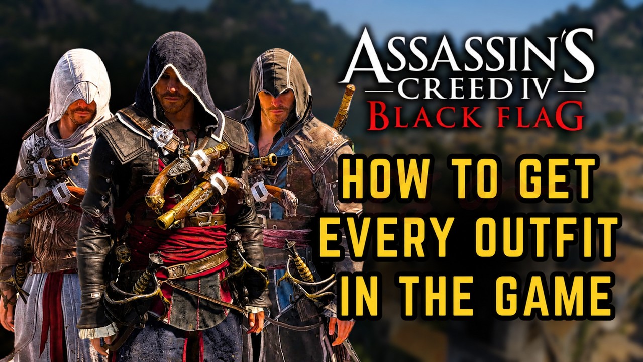 Every Outfit in AC Black Flag Resynced and Where to Find Them