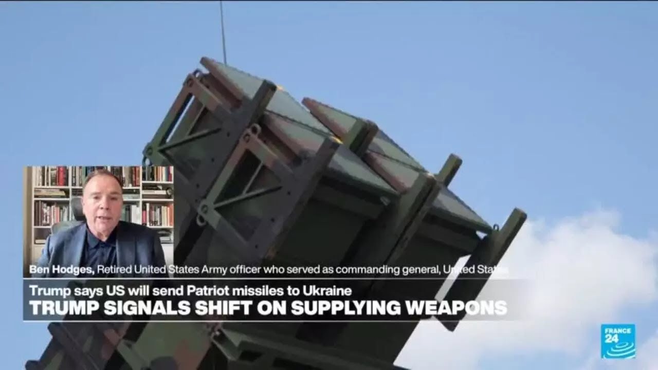 US President Trump's potential shift on weapons supplies to Ukraine &bull; FRANCE 24 English