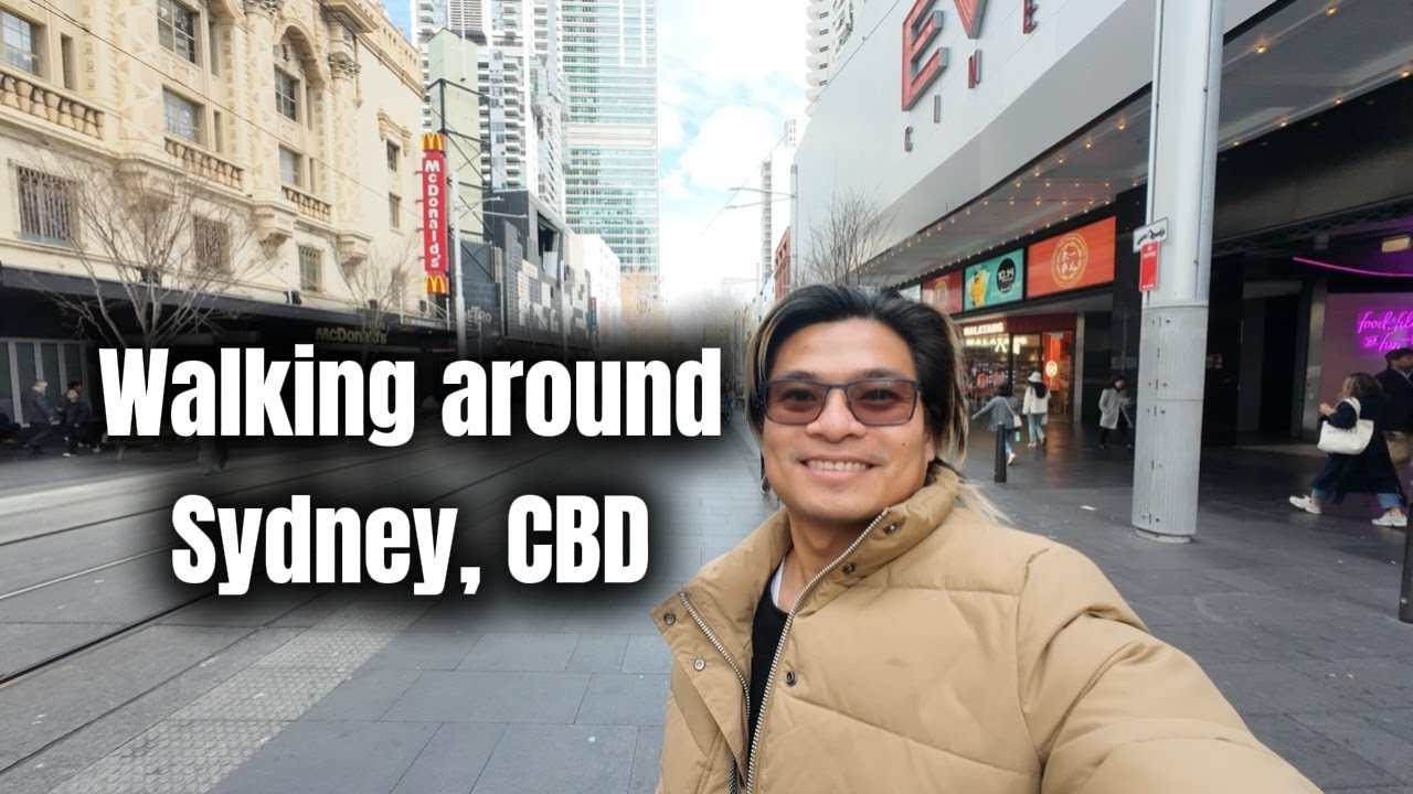Walking around Sydney, CBD, Australia