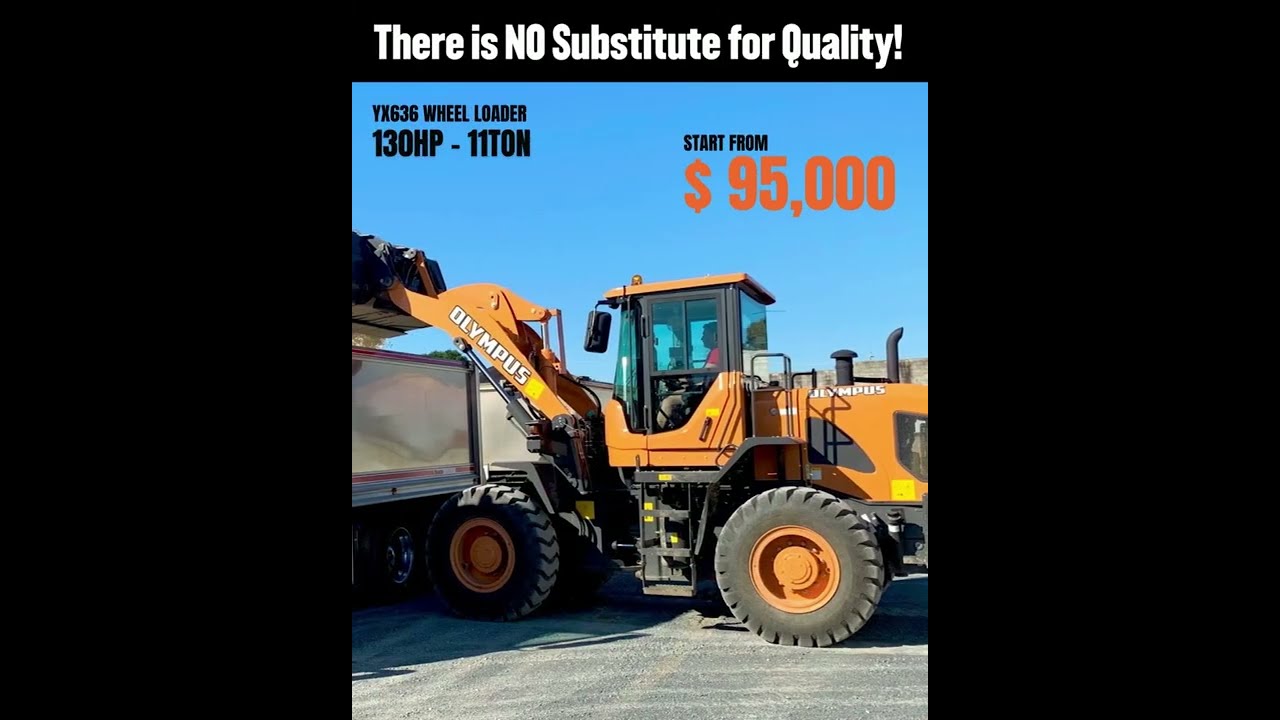 BIGGER, BETTER, STRONGER Machines Built Different Olympus Loaders