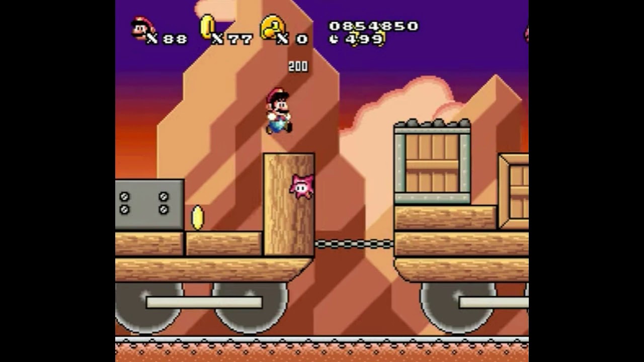 SMW Custom Music - Super Mario RPG - Docaty Mountain Railroad