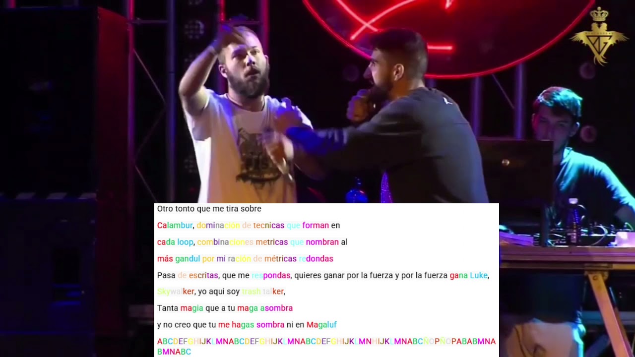 Estructuras de Emege vs Tader | Multisil&aacute;bica +14 s&iacute;labas