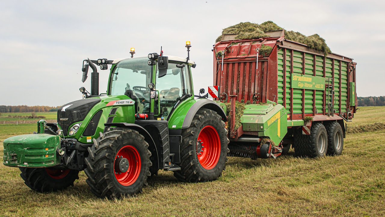 ☆Nocne  Manewry z Nowym Nabytkiem!?|ZbiórTraw|☆Fendt 718 Profit Plus!?