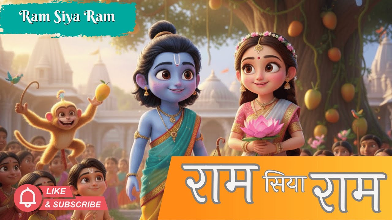 Ram Siya Ram | Mangal Bhavan Amangal Hari | Ramayan Chaupai | राम सिया राम | बाल भक्ति गीत |