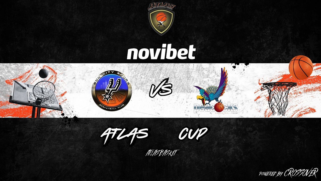 Atlasbasket - Atlas Cup - TOP 32 - SUN CITY SPURS vs PEACOCKS by PAPYRUS E.E.