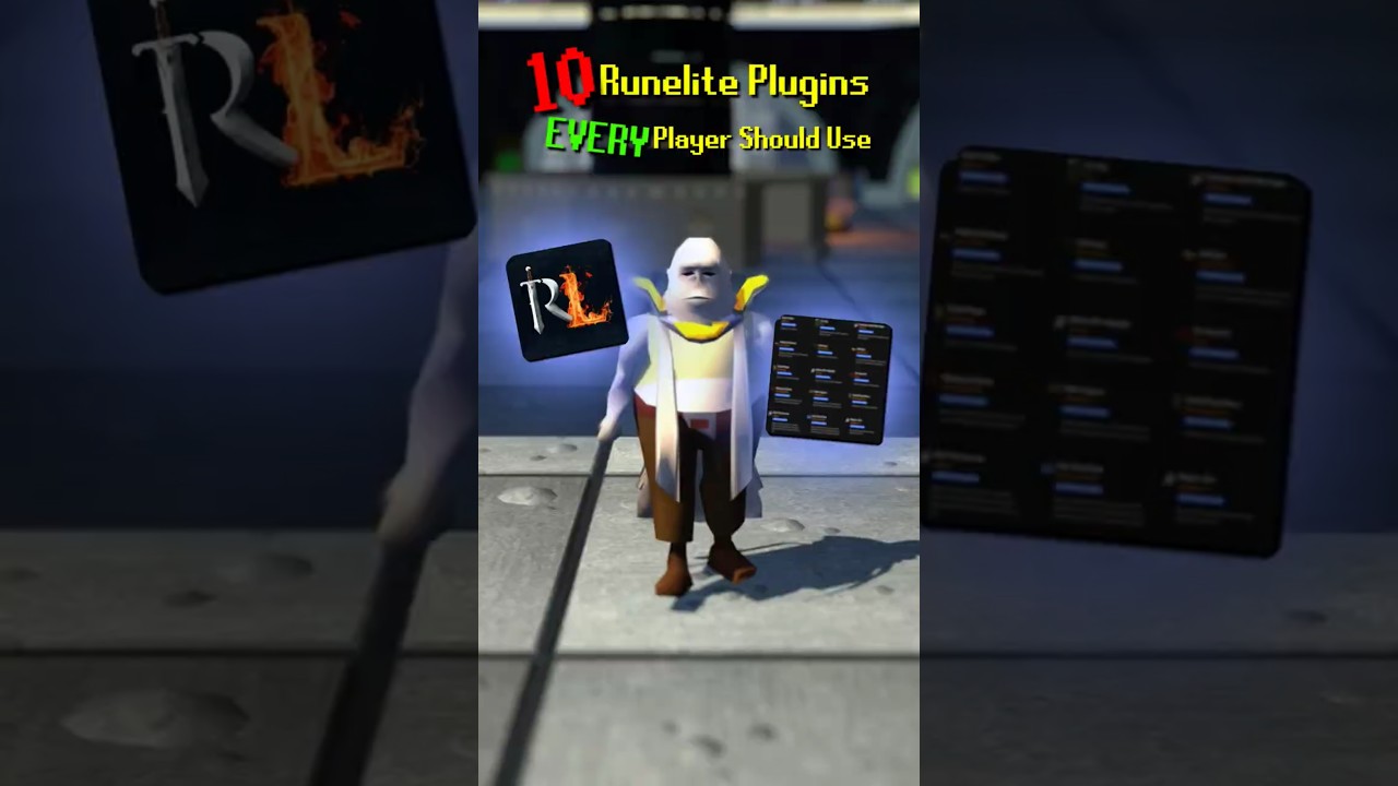 10 Runelite Plugins EVERY Player Should Use! ✅️ #osrs #oldschoolrunescape #runescape #runelite