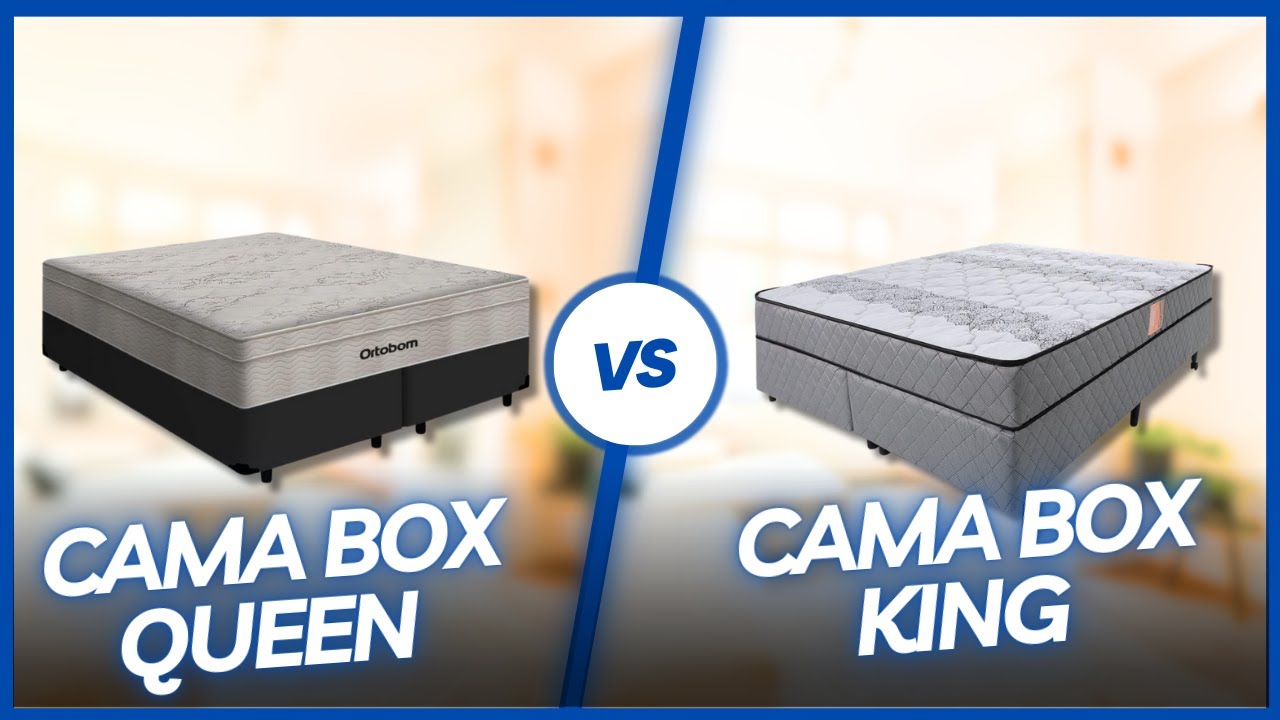 Cama Queen ou King? Descubra Qual Vale a Pena em 2025! Cama Box Ortobom Queen vs BF Colchões King