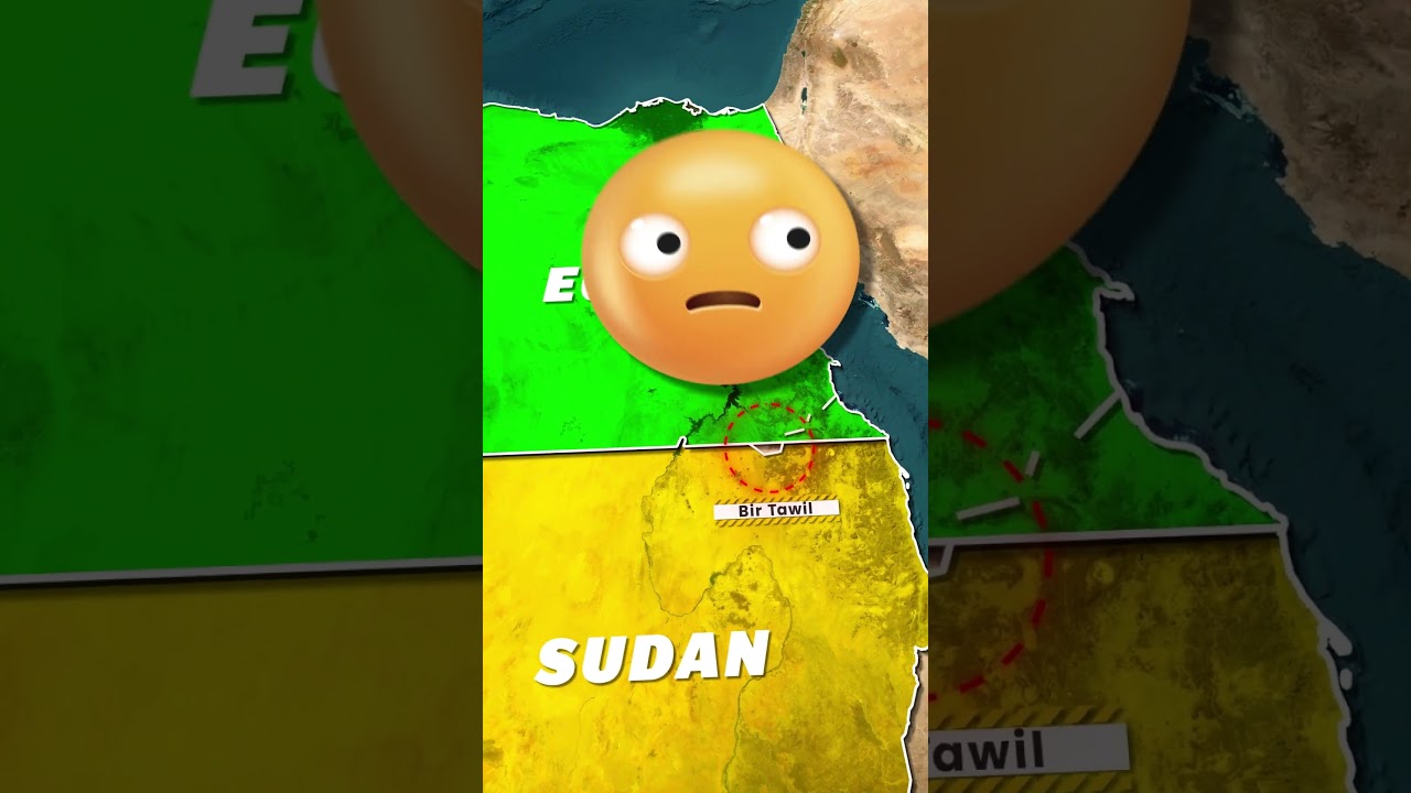 Most Strange And Unclaimed Border On Earth #mapping