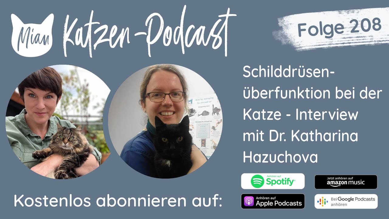 #208 - Schilddrüsenüberfunktion bei der Katze | Miau Katzen-Podcast