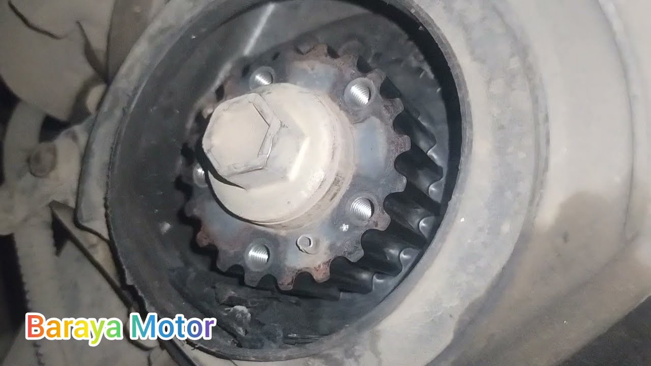 CARA MUDAH GANTI TIMING BELT YG PUTUS MOBIL SUZUKI AVP