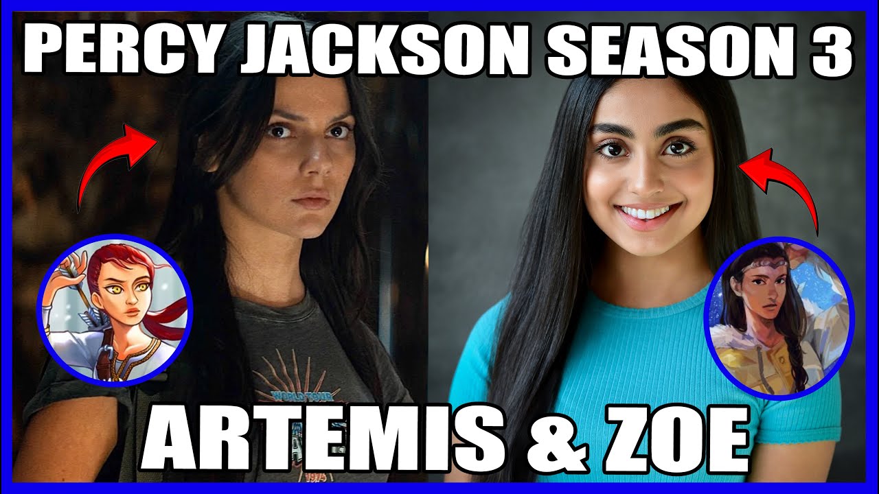 Percy Jackson Season 3 News: Saara Chaudry & Dafne Keen Are Zoe & Artemis + Rick Shares Nico Update