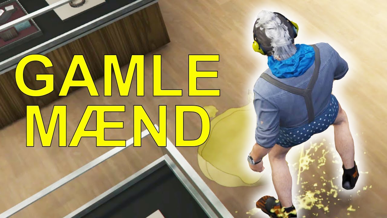 GAMLE MÆND MED OVERAKTIV BLÆRE - GTA Roleplay - FiveM (RP) [Dansk]