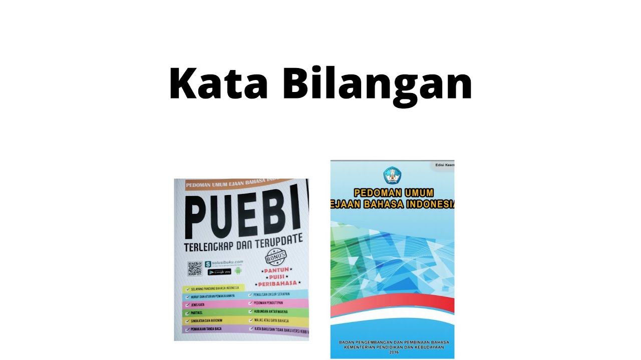 Kata Bilangan