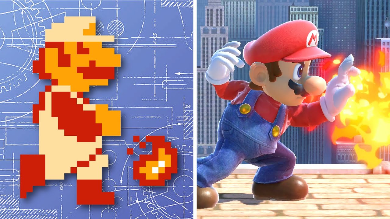 Откуда взялись приемы Марио из Smash Bros.?