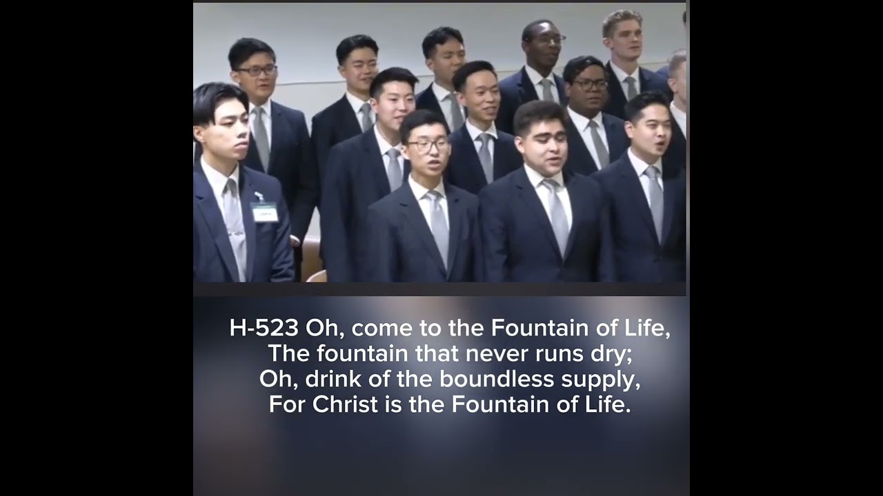 Oh, come to the Fountain of Life/ H-523 ( Full Time training in Anaheim Graduation Spring 2024