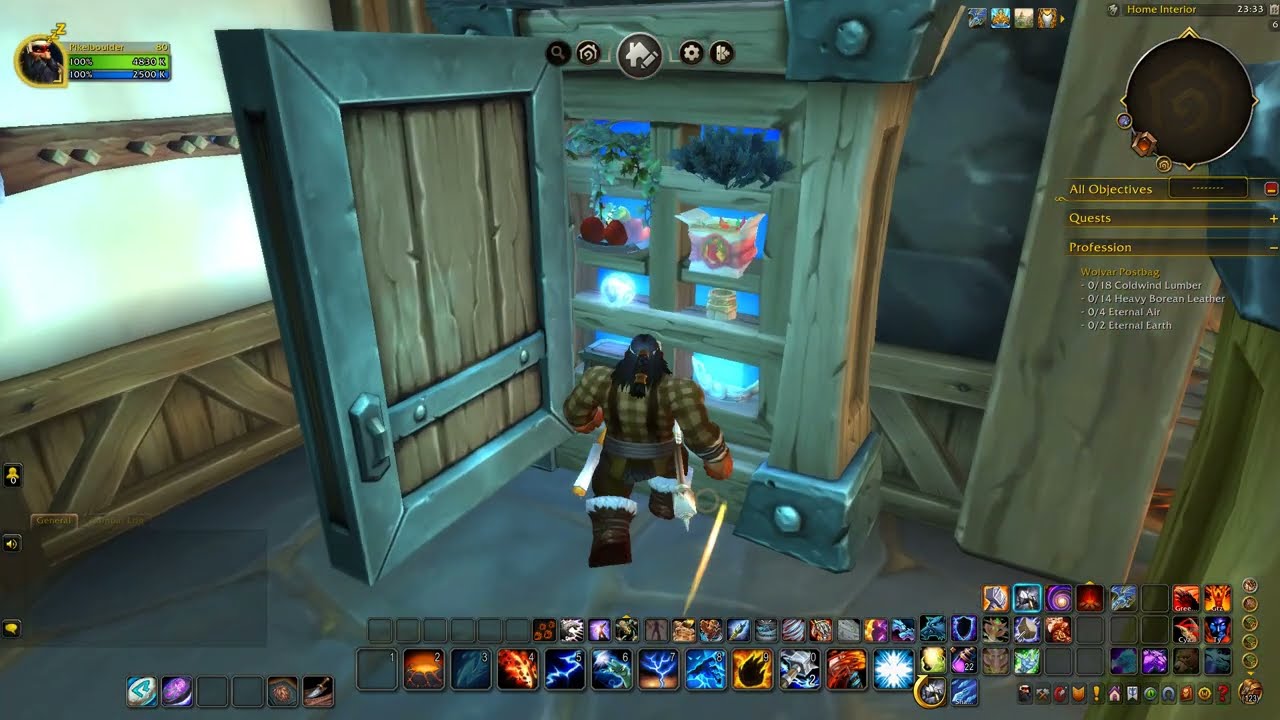 World Of Warcraft 2025 Player Housing How to make a fridge