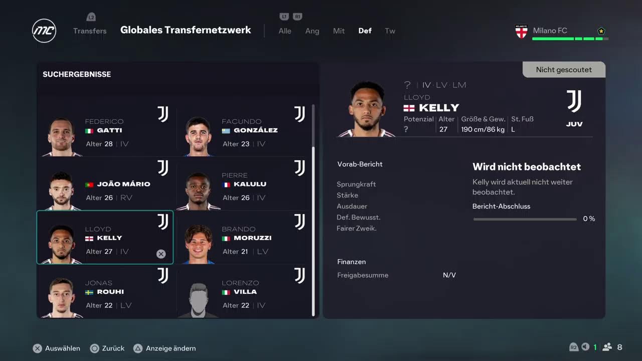 EA FC 26 [GER🇩🇪] AC Mailand Karriere [S2] Sommertransferphase #25 😊