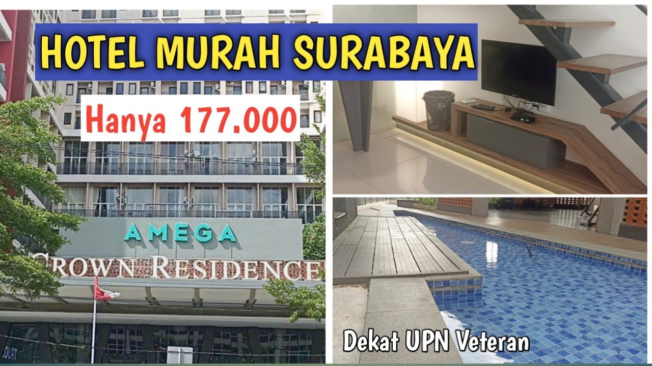 AMEGA CROWN RESIDENCE SURABAYA | HOTEL MURAH DEKAT UPN UINSA