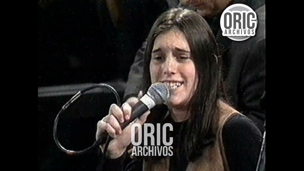 Soledad Pastorutti en la Casa Rosada - 1997 - La Sole
