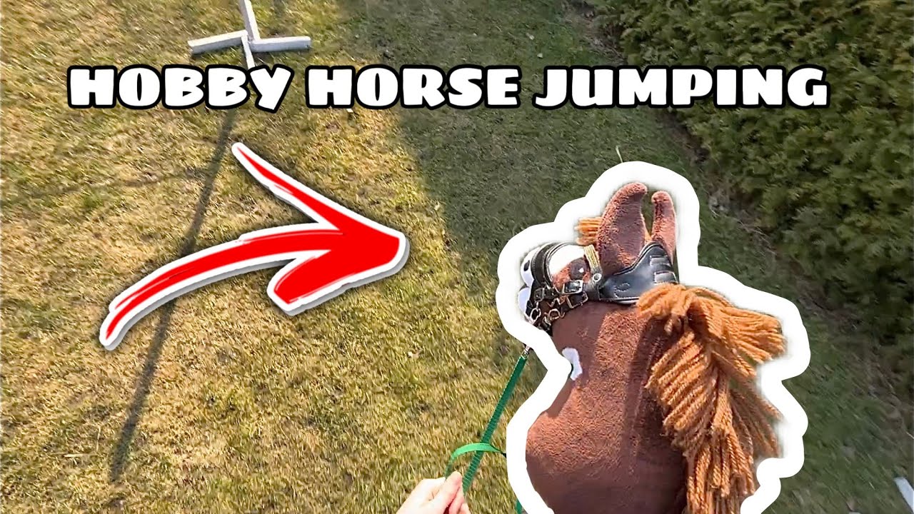 Hobbyhorsing with GOPRO | Jumping POV