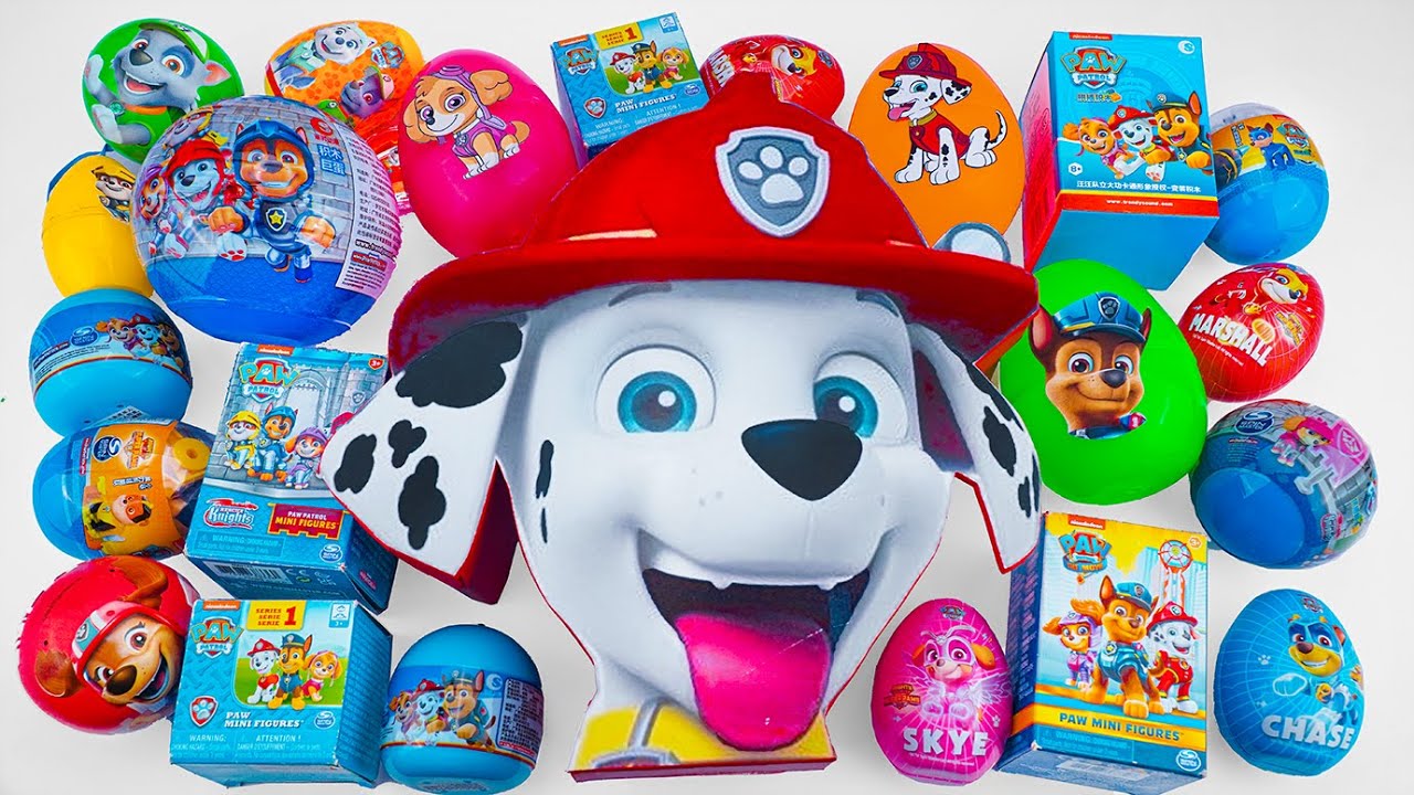 ASMR 64+ Mins Satisfying Unboxing Surprise PAW PATROL Toy Boxes & Eggs | Review Toys (No Talking)