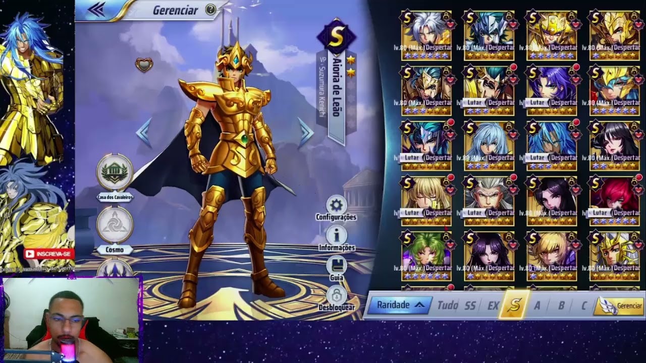Saint seiya awekening - Essa conta esta absurda!