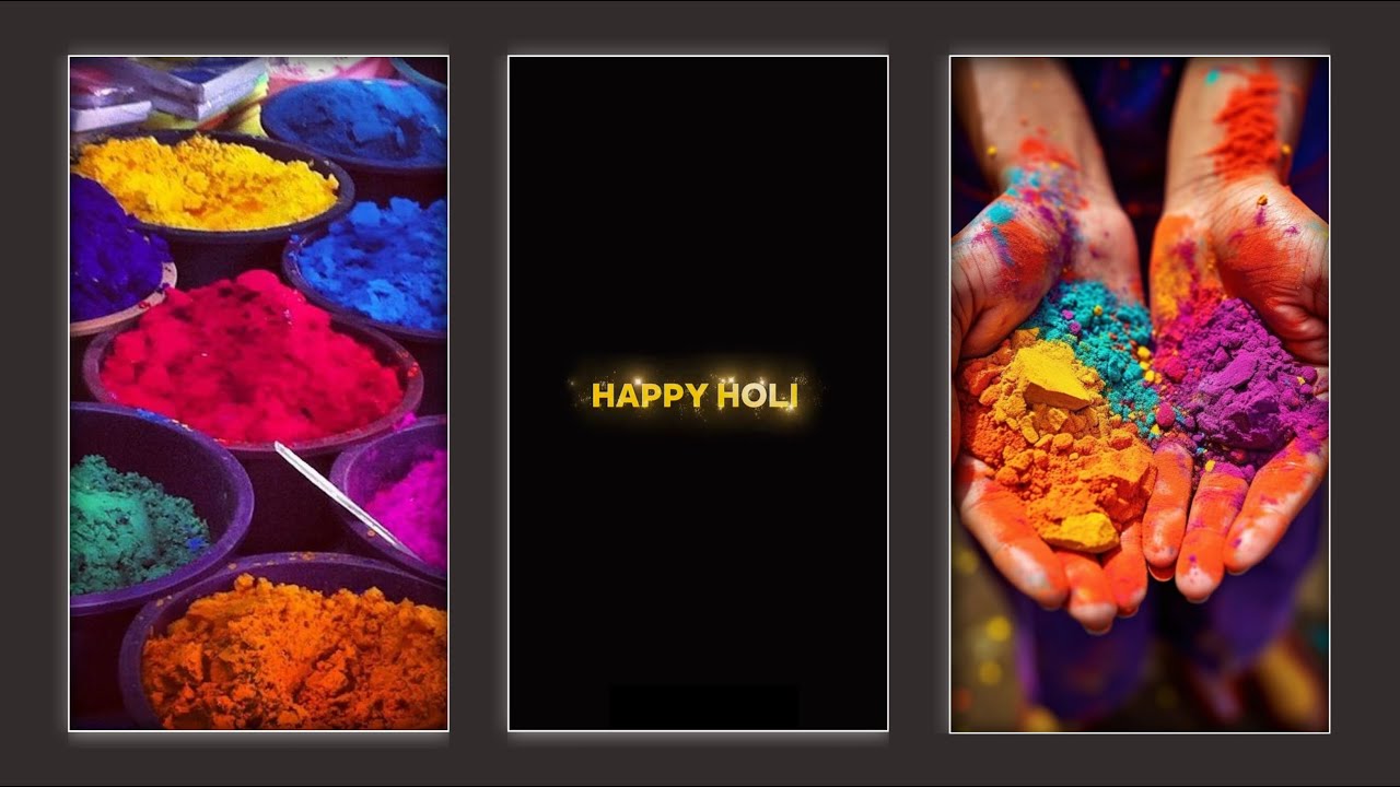 Happy Holi Video Editing 2025 ll Instagram Trending Reels Video Editing Tutorial