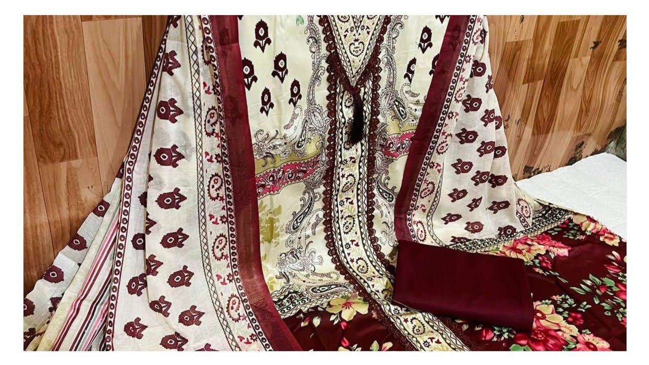 Neck work and cotton dress material 5 March 2026