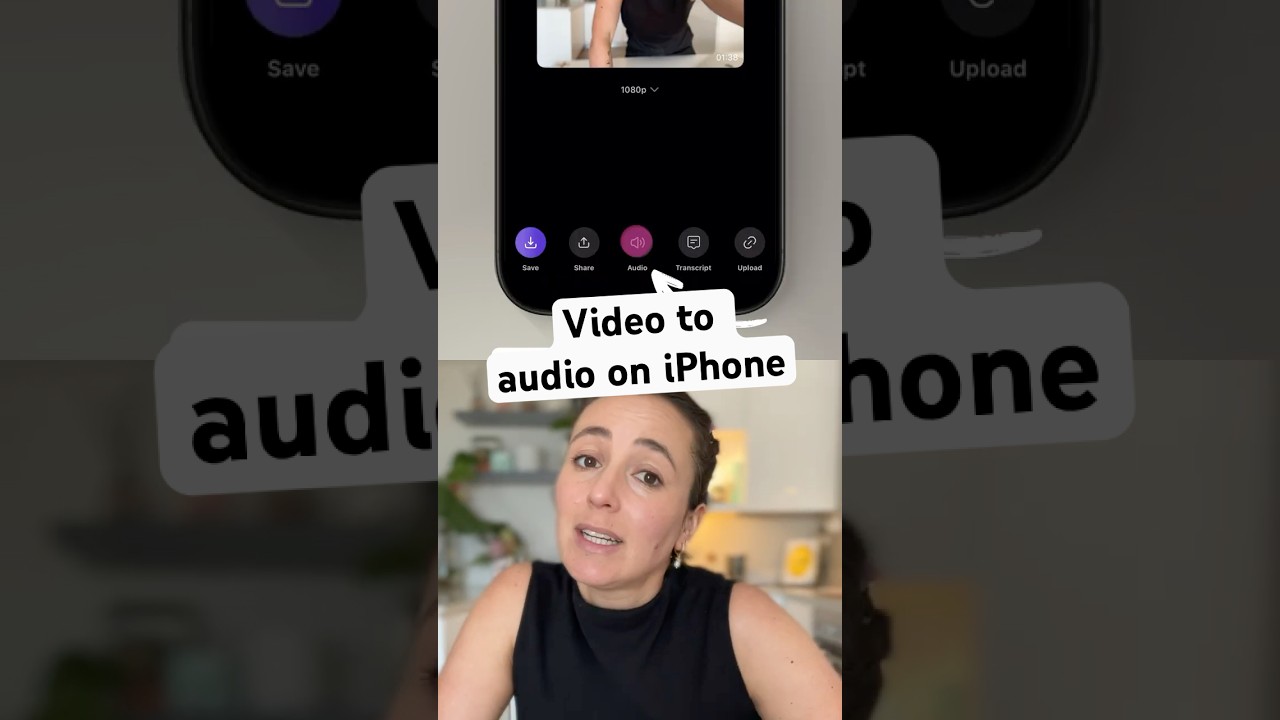 How to extract the audio from any video on your iPhone | free video converter