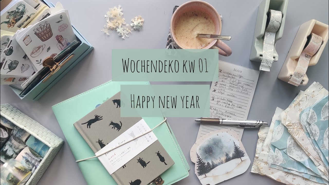 Happy New Year | KW 01 im Filofax | dekoriat