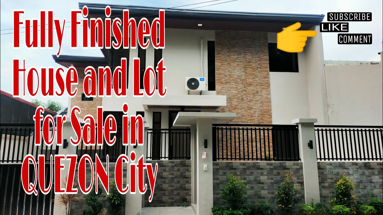 FULLY Finished House and Lot For Sale In QUEZON City...#ChaChaV