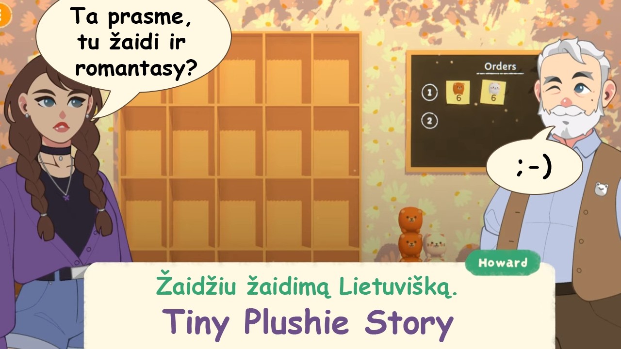 Žaisk žaidimą lietuvišką! Tiny Plushie Story demo, ar mokame daryti Cute & Cozy žaidimus?