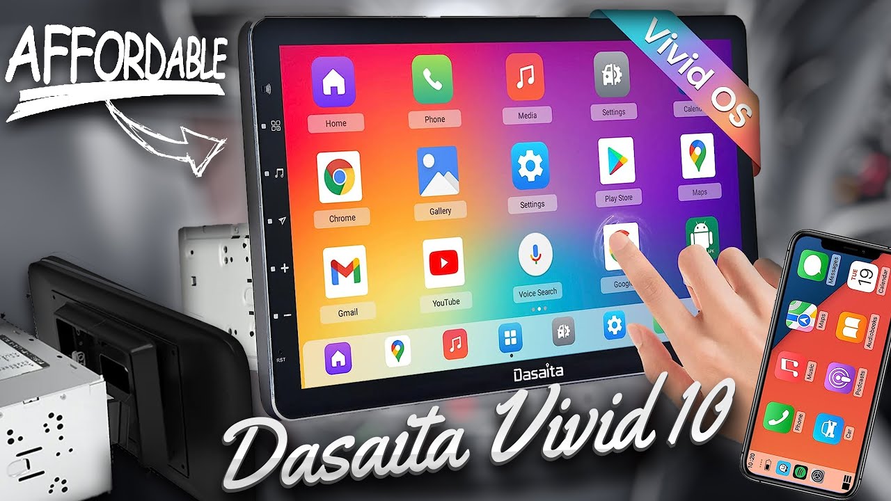 THE HUGE! Dasaita Vivid11 - 13.3 Inch Universal Double Din Car Stereo
