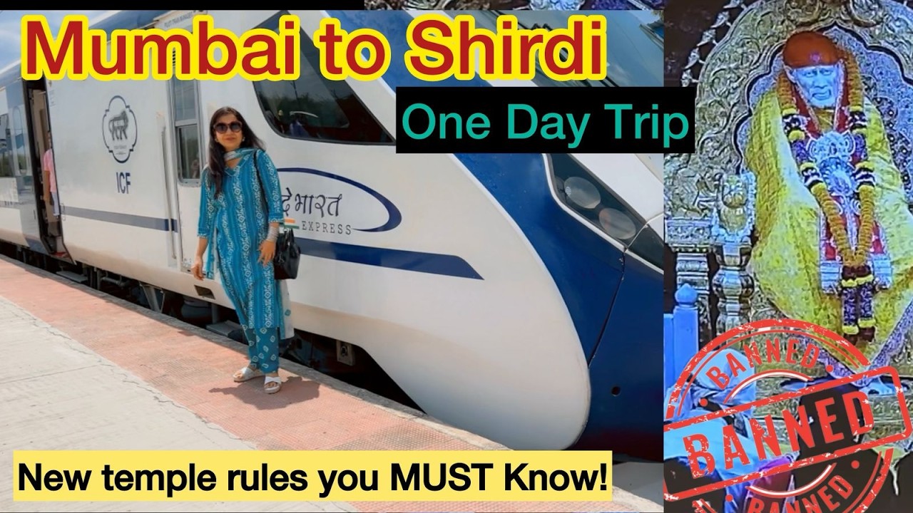 Shirdi | One Day Travel Plan by Vande Bharat | Shirdi Sai Baba VIP Darshan vs Normal, which is best?
